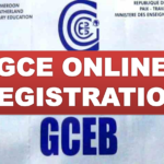 GCE online registration in Cameroon